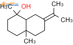 对映体-7(11)-Eudesmen-4-醇结构式图片|186374-63-0结构式图片