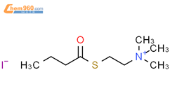 碘化硫代丁酰胆碱结构式图片|1866-16-6结构式图片