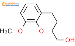 2H-1-Benzopyran-2-methanol, 3,4-dihydro-8-methoxy-, (-)-结构式图片|186669-45-4结构式图片