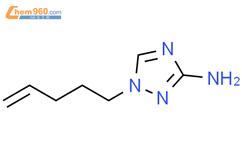 1H-1,2,4-Triazol-3-amine, 1-(4-penten-1-yl)-