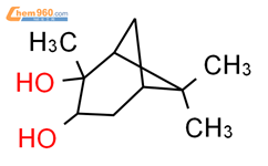 2,3-蒎烷二醇结构式图片|18680-27-8结构式图片