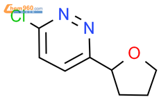 3-氯-6-(四氢-2-呋喃基)哒嗪结构式图片|1872790-45-8结构式图片