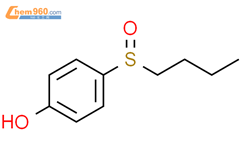 4-(butane-1-sulfinyl)phenol结构式图片|1874968-38-3结构式图片