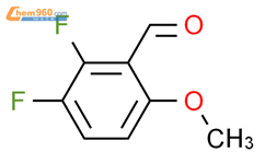 2,3-二氟-6-甲氧基苯甲醛结构式图片|187543-87-9结构式图片