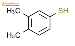 3,4-二甲基苯硫酚结构式图片|18800-53-8结构式图片