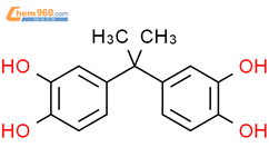 1,2-Benzenediol,4,4'-(1-methylethylidene)bis-结构式图片|18811-78-4结构式图片