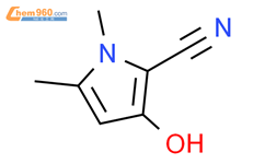 1H-Pyrrole-2-carbonitrile, 3-hydroxy-1,5-dimethyl-结构式图片|1881288-66-9结构式图片