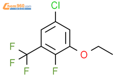 Benzene, 5-chloro-1-ethoxy-2-fluoro-3-(trifluoromethyl)-结构式图片|1881289-23-1结构式图片