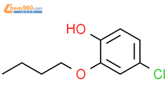 2-butoxy-4-chlorophenol结构式图片|1881289-31-1结构式图片