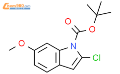 tert-butyl 2-chloro-6-methoxy-1H-indole-1-carboxylate结构式图片|1881289-50-4结构式图片