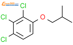 1,2,3-trichloro-4-(2-methylpropoxy)benzene结构式图片|1881290-34-1结构式图片