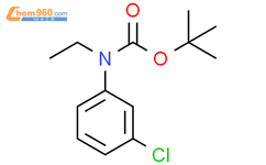 tert-butyl N-(3-chlorophenyl)-N-ethylcarbamate结构式图片|1881290-62-5结构式图片