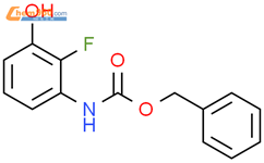 benzyl N-(2-fluoro-3-hydroxyphenyl)carbamate结构式图片|1881292-94-9结构式图片