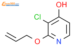 3-chloro-2-(prop-2-en-1-yloxy)pyridin-4-ol结构式图片|1881296-07-6结构式图片