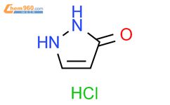 1H-pyrazol-3-ol hydrochloride结构式图片|1881320-58-6结构式图片