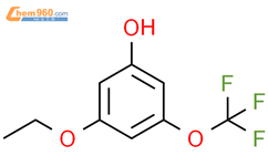 3-ethoxy-5-(trifluoromethoxy)phenol结构式图片|1881321-15-8结构式图片