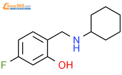 Phenol, 2-[(cyclohexylamino)methyl]-5-fluoro-