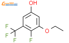 Phenol, 3-ethoxy-4-fluoro-5-(trifluoromethyl)-结构式图片|1881328-59-1结构式图片
