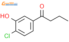 1-Butanone, 1-(4-chloro-3-hydroxyphenyl)-结构式图片|1881328-88-6结构式图片