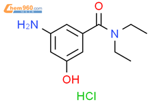 3-amino-N,N-diethyl-5-hydroxybenzamide hydrochloride结构式图片|1881329-03-8结构式图片
