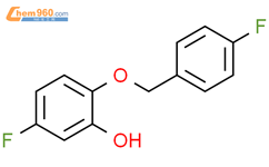 5-fluoro-2-[(4-fluorophenyl)methoxy]phenol结构式图片|1881329-67-4结构式图片