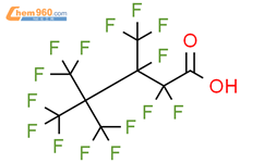 2,2,3,5,5,5-六氟-3,4,4-三(三氟甲基)-戊酸结构式图片|1882109-75-2结构式图片