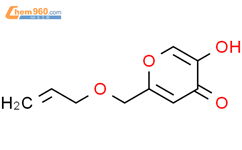 4H-Pyran-4-one, 5-hydroxy-2-[(2-propenyloxy)methyl]-结构式图片|188549-02-2结构式图片