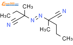 2-(1-cyano-1-methyl-propyl)azo-2-methyl-pentanenitrile结构式图片|188669-42-3结构式图片