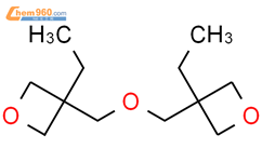 双(1-乙基(3-氧杂环丁基)甲基)醚结构式图片|18934-00-4结构式图片