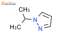 1-异丙基吡唑结构式图片|18952-87-9结构式图片