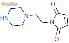 1-2-(piperazin-1-yl)ethyl-2,5-dihydro-1H-pyrrole-2,5-dione dihydrochloride结构式图片|190714-38-6结构式图片