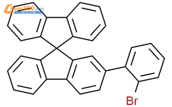 2-(2-溴苯基)-9,9′-螺二[9H-芴]结构式图片|1911625-90-5结构式图片