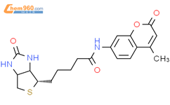 N-D-生物素-7-氨基-4-甲基香豆素结构式图片|191223-35-5结构式图片
