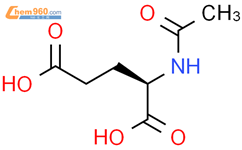 N-乙酰-D-谷氨酸结构式图片|19146-55-5结构式图片