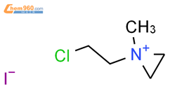 Aziridinium, 1-(2-chloroethyl)-1-methyl-, iodide结构式图片|19168-56-0结构式图片