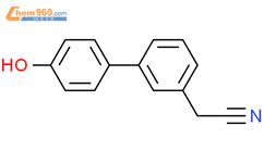 [1,1'-联苯]-3-乙腈，4'-羟基-结构式图片|191724-07-9结构式图片
