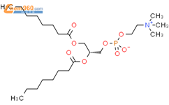 1,2-dioctanoyl-sn-glycero-3-phosphocholine结构式图片|19191-91-4结构式图片