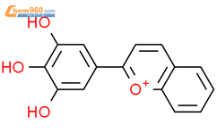 1-Benzopyrylium, 2-(3,4,5-trihydroxyphenyl)-结构式图片|192047-03-3结构式图片