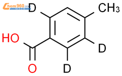 p-Toluic-d3 Acid结构式图片|19215-16-8结构式图片