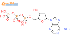 2'-脱氧腺苷 5'-三磷酸酯结构式图片|1927-31-7结构式图片