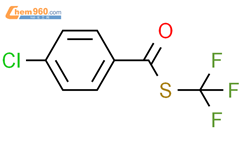 S-(三氟甲基) 4-氯苯硫代酯结构式图片|1927969-23-0结构式图片