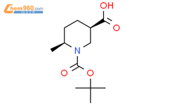(3R,6S)-1-Boc-6-methyl-piperidine-3-carboxylic acid结构式图片|1932189-29-1结构式图片