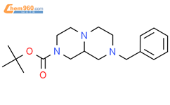 Tert-Butyl 8-benzylhexahydro-1H-pyrazino[1,2-a]pyrazine-2(6H)-carboxylate结构式图片|1936177-08-0结构式图片