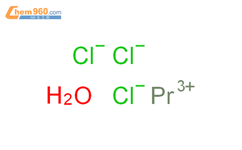 氯化镨(III)水合物结构式图片|19423-77-9结构式图片
