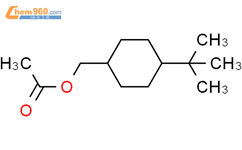 Cyclohexanemethanol,4-(1,1-dimethylethyl)-, acetate, cis- (9CI)结构式图片|19461-34-8结构式图片
