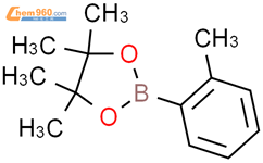 2-甲基苯硼酸频那醇酯结构式图片|195062-59-0结构式图片