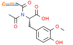 2-(N-乙酰乙酰氨基)-3-(4-羟基-3-甲氧基苯基)丙酸结构式图片|1951438-94-0结构式图片