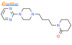 2-Piperidinone, 1-[4-[4-(2-pyrimidinyl)-1-piperazinyl]butyl]-结构式图片|195194-61-7结构式图片