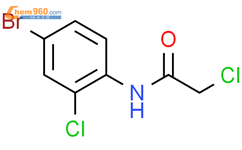N-(4-溴-2-氯苯基)-2-氯乙酰胺结构式图片|195372-57-7结构式图片