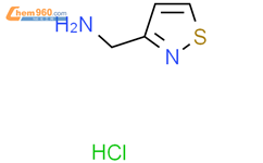 C-Isothiazol-3-yl-methylamine hydrochloride结构式图片|1955514-40-5结构式图片